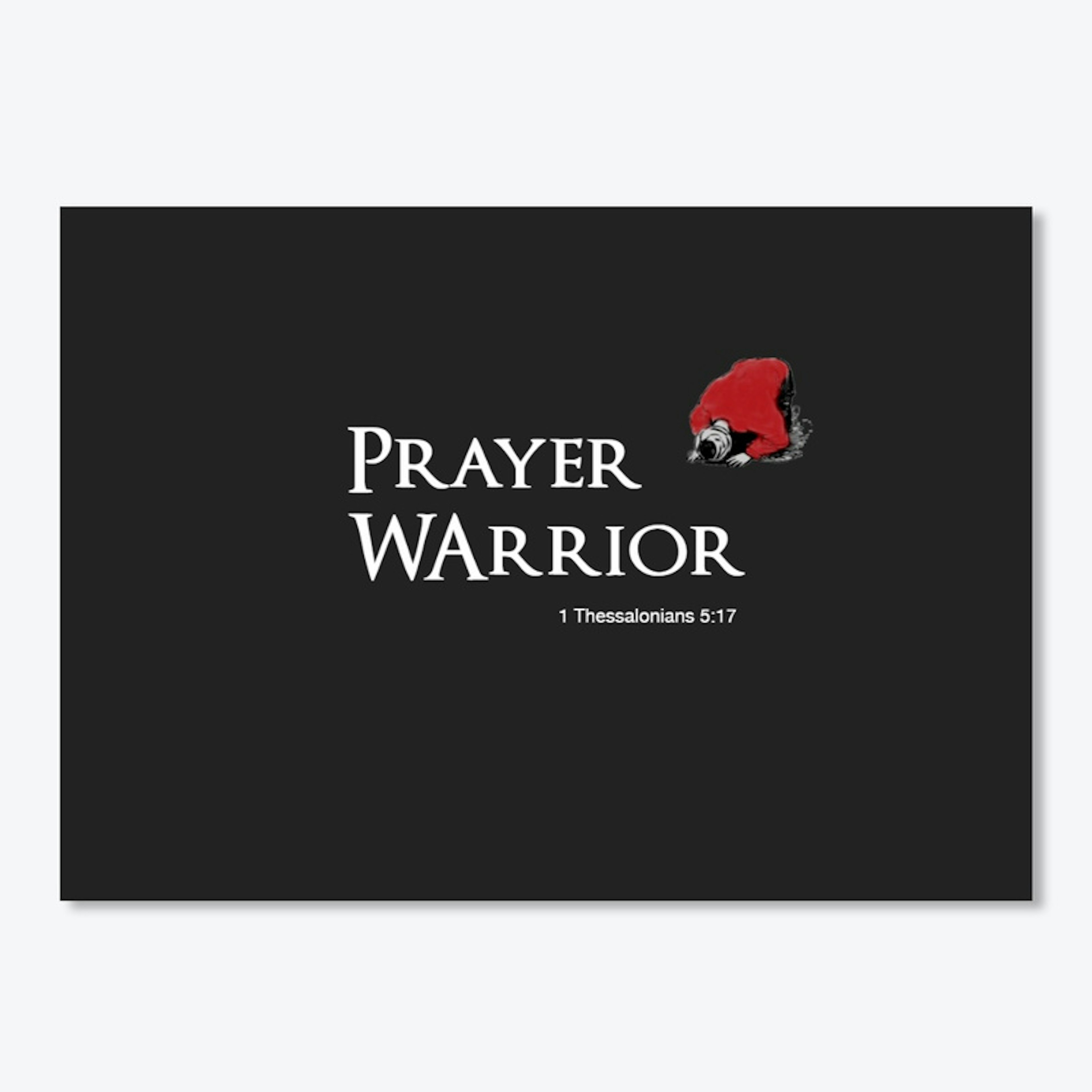 Prayer Warrior - bowing male